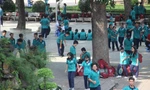 Học sinh vật vã trong 'chảo lửa' 