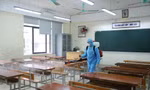 Các trường học sẽ tổng vệ sinh, phun khử khuẩn trước khi đón học sinh tựu trường. Ảnh: Như Ý 