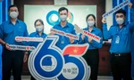 Hội viên thanh niên TPHCM chào mừng kỷ niệm 65 năm ngày truyền thống Hội LHTN Việt Nam 