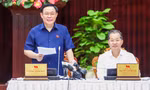 Chủ tịch Quốc hội Vương Đình Huệ làm việc với cán bộ chủ chốt Đà Nẵng