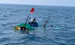 Phát hiện thi thể nghi là ngư dân vụ chìm tàu cá ở Quảng Ngãi