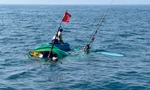 Tàu cá chở 4 ngư dân Quảng Ngãi bị phá nước chìm ở Hoàng Sa
