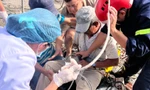 Nam công nhân gãy chân, mắc kẹt trên giàn giáo công trình ở Đà Nẵng