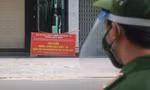 Một kiệt hẻm ở quận Hải Châu (TP Đà Nẵng) được rào chắn để phòng chống dịch COVID-19 lây lan. Ảnh: Nguyễn Thành