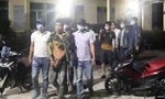 Lê Văn Hải bị lực lượng chức năng bắt giữ khi đang lẫn trốn ở khu vực núi Đá Bạc, huyện Bình Sơn, tỉnh Quảng Ngãi. Ảnh: CA
