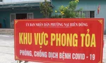 Chung cư 12T3 phường Nại Hiên Đông được áp dụng biện pháp cách ly y tế, phong toả để phòng chống dịch COVID-19. 