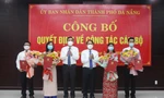 Quang cảnh buổi lễ công bố quyết định về công tác cán bộ của UBND TP Đà Nẵng.