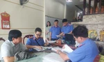 Cơ quan điều tra của Viện KSND Tối cao tiến hành khám xét nơi ở của bị can Nguyễn Bá Nhật. Ảnh: VKSND
