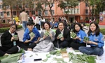 Chương trình 'Bánh chưng xanh 2023' tổ chức tại Trường Đại học Thủy lợi