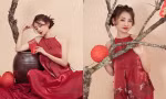 Cô sinh viên Quảng Ninh mang đặc trưng Tết Việt vào bộ ảnh chào Xuân Quý Mão