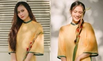 9X xinh đẹp lưu giữ nắng Huế với áo dài vàng rực rỡ