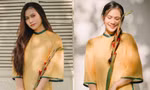 9X xinh đẹp lưu giữ nắng Huế với áo dài vàng rực rỡ