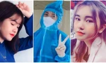 Nữ sinh Xây Dựng tài năng xinh đẹp ngọt ngào nơi tuyến đầu chống dịch