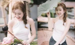 Nữ sinh Đại học Thăng Long gây ‘thương nhớ’ mùa sen