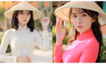 Nữ sinh 'xứ sở thanh long' hạnh phúc mỗi khi diện áo dài truyền thống Việt Nam