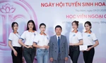 Dàn nữ sinh Trường Đại học Thương mại gây chú ý đặc biệt tại sự kiện đầu tiên của Hoa hậu Việt Nam 2024