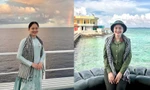 Tiếng hát kết nối đất liền với biển đảo: Hành trình cảm xúc của nghệ sĩ trẻ Nguyễn Thu Lương đến với Trường Sa