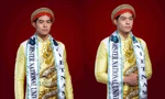 Phi Việt mặc áo dài Vương Triều đến Mister National Universe 2022