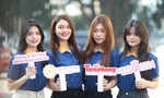 Dàn nữ sinh thanh lịch Trường Khoa học liên ngành và Nghệ thuật rạng rỡ tại Ngày hội tuyển sinh Hoa hậu Việt Nam 2024 