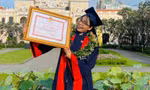 Cô gái trẻ là diễn viên múa chuyên nghiệp tốt nghiệp Thủ khoa trường Đại học Văn hóa TP.HCM