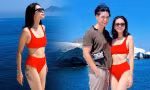 Ngô Thanh Vân diện bikini nóng bỏng bên chồng ở đảo thiên đường Milos