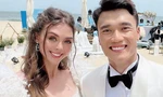  Vẻ hút hồn của mẫu Tây sinh năm 2000 vừa cưới thủ môn Bùi Tiến Dũng