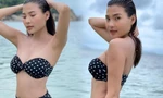 Thúy Diễm diện bikini nóng bỏng, đính chính về tin đồn mang thai