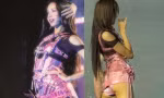 Lisa (BlackPink) tiếp tục bị chỉ trích phản cảm vì váy quá ngắn