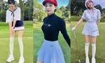 Thời trang đánh golf không trùng lặp của Hiền Hồ