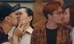 Những cảnh hôn nằm ngoài kịch bản và phản ứng bất ngờ của sao Việt