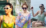 Hòa Minzy diện áo tắm khoe chân ngực, Angela Phương Trinh khoe cơ bắp cuồn cuộn