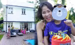 Thu Minh khoe cơ ngơi rộng rãi tại Singapore nhân dịp sinh nhật con trai 