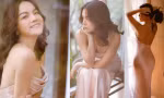 Phạm Quỳnh Anh diện váy lụa, khoe đường cong nuột nà dịp Valentine