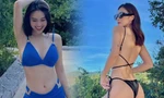 Khả Ngân, Ninh Dương Lan Ngọc 'bốc lửa' diện bikini, hotgirl người Tày gợi cảm táo bạo
