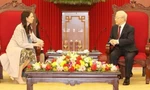 Tổng Bí thư Nguyễn Phú Trọng tiếp Thủ tướng New Zealand Jacinda Ardern 