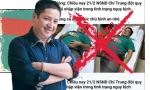 NSƯT Chí Trung bức xúc trước hình ảnh nhập viện vì đột quỵ 