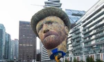 Choáng với khinh khí cầu khổng lồ hình đầu danh họa Van Gogh