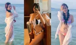 Huyền Lizzie tung clip diện bikini 'bốc lửa' khó rời mắt