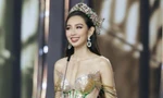 Thùy Tiên bật khóc ở chung kết Hoa hậu Hòa bình Việt Nam