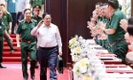 Hình ảnh Thủ tướng Phạm Minh Chính dự Hội nghị Quân chính toàn quân 6 tháng đầu năm