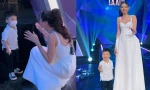 Khoảnh khắc đáng yêu gây 'bão' của Hoa hậu Thùy Tiên khi gặp gỡ con trai Hòa Minzy