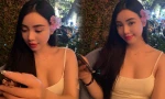 Quỳnh Kool diện áo 2 dây sexy khoe vòng một gợi cảm