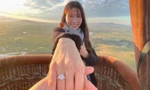 Diễm My 9X được bạn trai cầu hôn trên khinh khí cầu