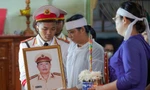 Phút tiễn biệt Trung tá CSGT hy sinh khi chặn bắt xe chở ma tuý ở Long An