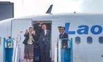 Tổng Bí thư, Chủ tịch nước Lào rời TPHCM, kết thúc tốt đẹp chuyến thăm Việt Nam