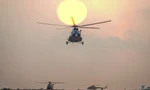 Phi đội trực thăng đón ánh bình minh