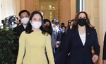 Phó Chủ tịch nước Võ Thị Ánh Xuân tiếp Phó Tổng thống Mỹ Harris