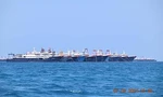 Các tàu Trung Quốc hiện diện trái phép ở đá Ba Đầu thuộc quần đảo Trường Sa của Việt Nam