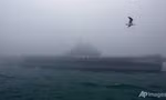 Tàu sân bay Sơn Đông của Trung Quốc. (Ảnh: AP)