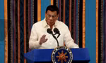 Tổng thống Philippines Rodrigo Duterte. (Ảnh: Reuters)